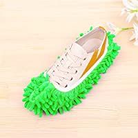Winbang Floor Dust Cleaning Zapatillas Slipper Cover Mop- Microfibra Mop Shoe Dust Floor Floor Slipper para Dormitorio…